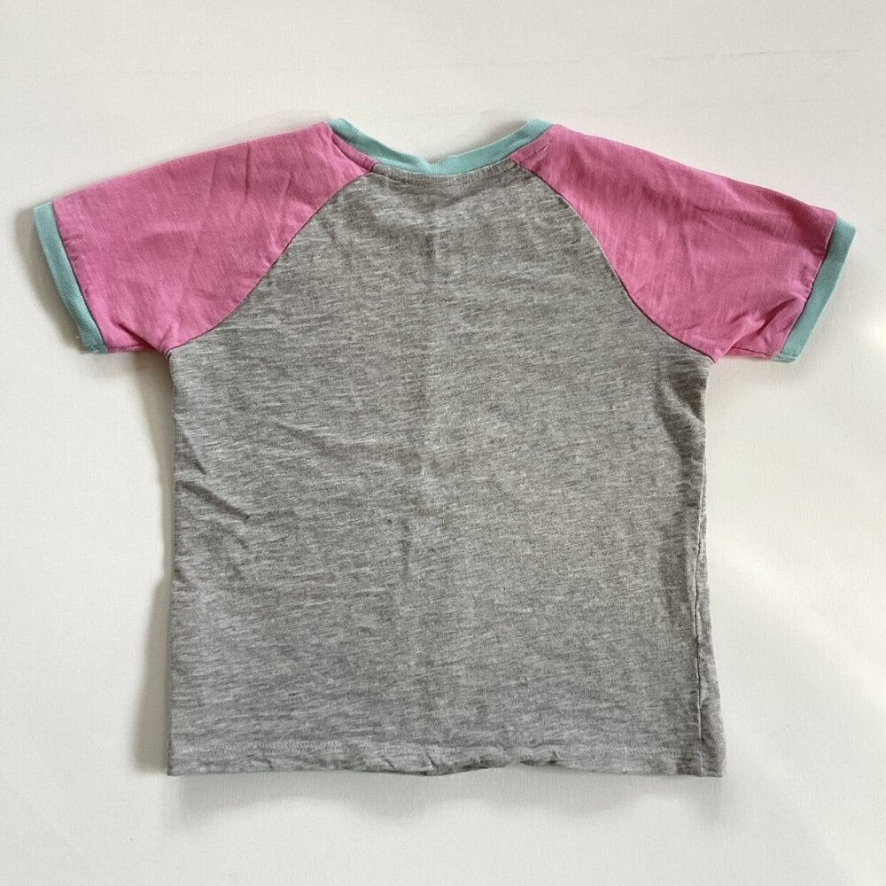 Mini Boden Raglan Stripe T-shirt - Picture 5 of 5